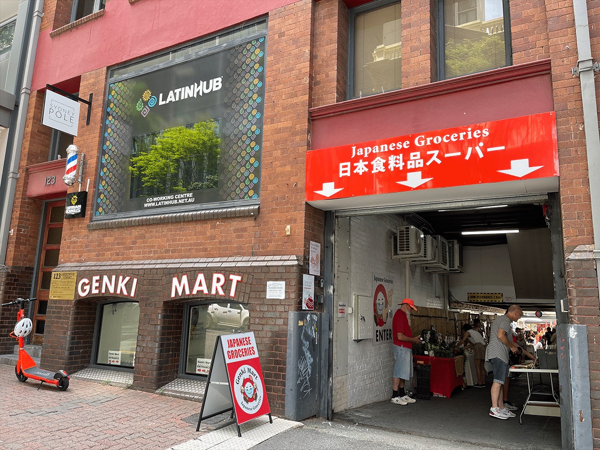 Genki Mart stall